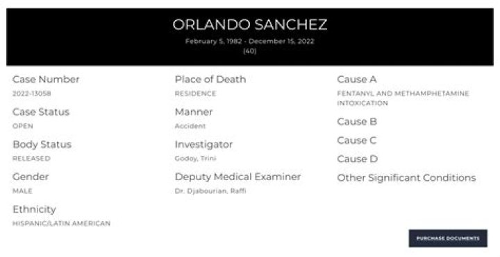 
Daniel Sanchez Obituary, What was Daniel Sanchez Cause of Death? 