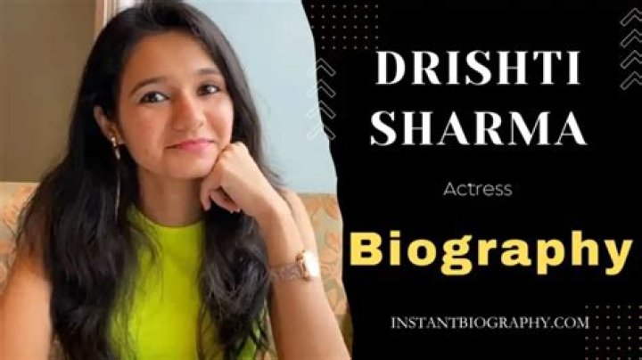 
Drishti Sharma Height, Weight, Net Worth, Age, Birthday, Wikipedia, Who, Nationality, Biography 