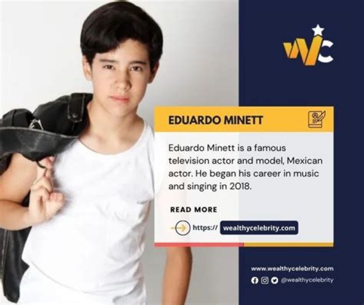 Eduardo Minett Height, Weight, Net Worth, Age, Birthday, Wikipedia, Who, Nationality, Biography