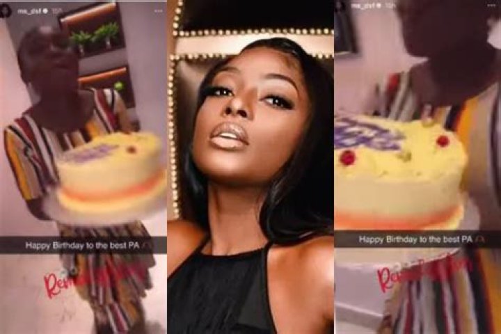 
“I’ve Never Received Birthday Present From Any Of My Boss” – Dorcas Fapson’s PA Delighted After Receiving Cake Gift 