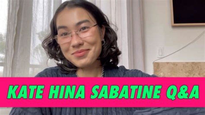 
Kate Hina Sabatine Height, Weight, Net Worth, Age, Birthday, Wikipedia, Who, Nationality, Biography 