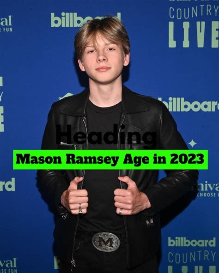 Mason Ramsey Height, Age, Who, Family, Biography, Wiki, Net Worth