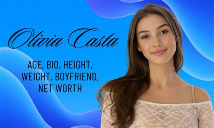 
Olivia Casta Height, Weight, Net Worth, Age, Birthday, Wikipedia, Who, Nationality, Biography 