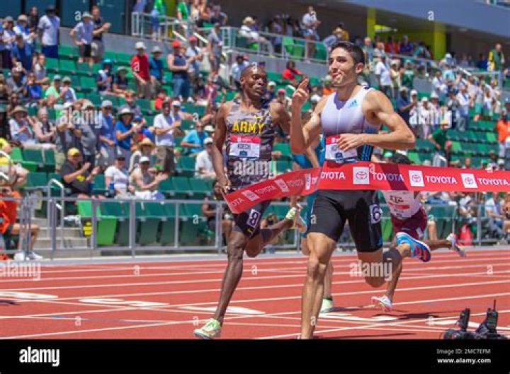 
Runner Jonah Koech Parents As He Becomes The Only American in 800m Semi Finals 