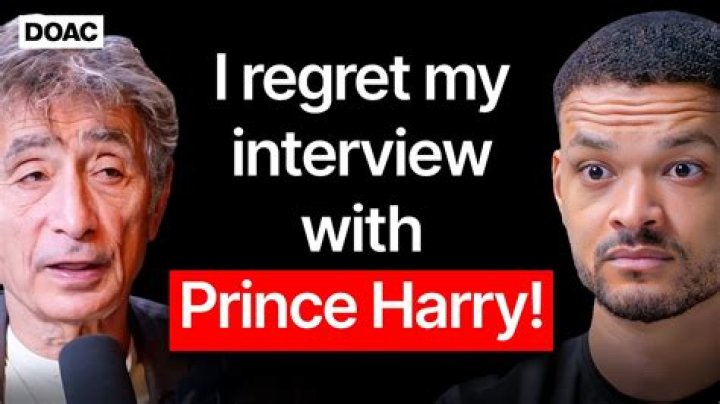 
What did Gabor Mate say? Prince Harry embroiled in controversy over latest trauma interview 