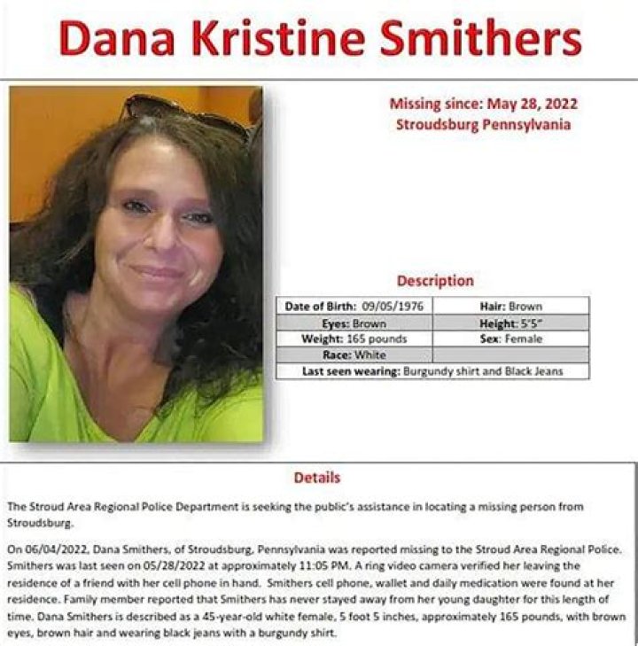 Where was Dana Smithers last seen? Missing Pennsylvania woman found dead near Bryan Kohberger’s family home