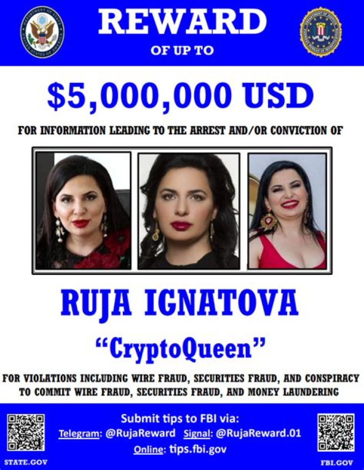 
Who Is Cryptoqueen Aka Ruja Ignatova? FBI Most Wanted List 