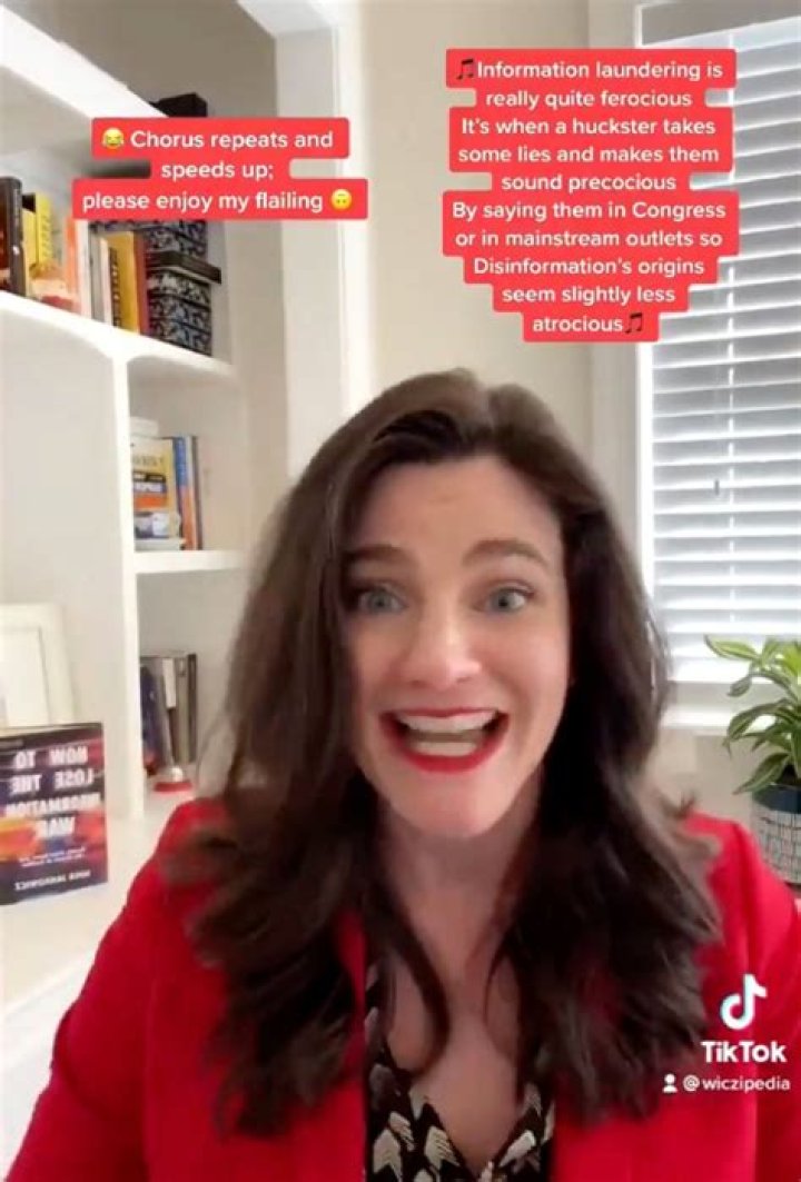 
Who Is Wiczipedia TikTok? Nina Jankowicz Viral Mary Poppins Video 