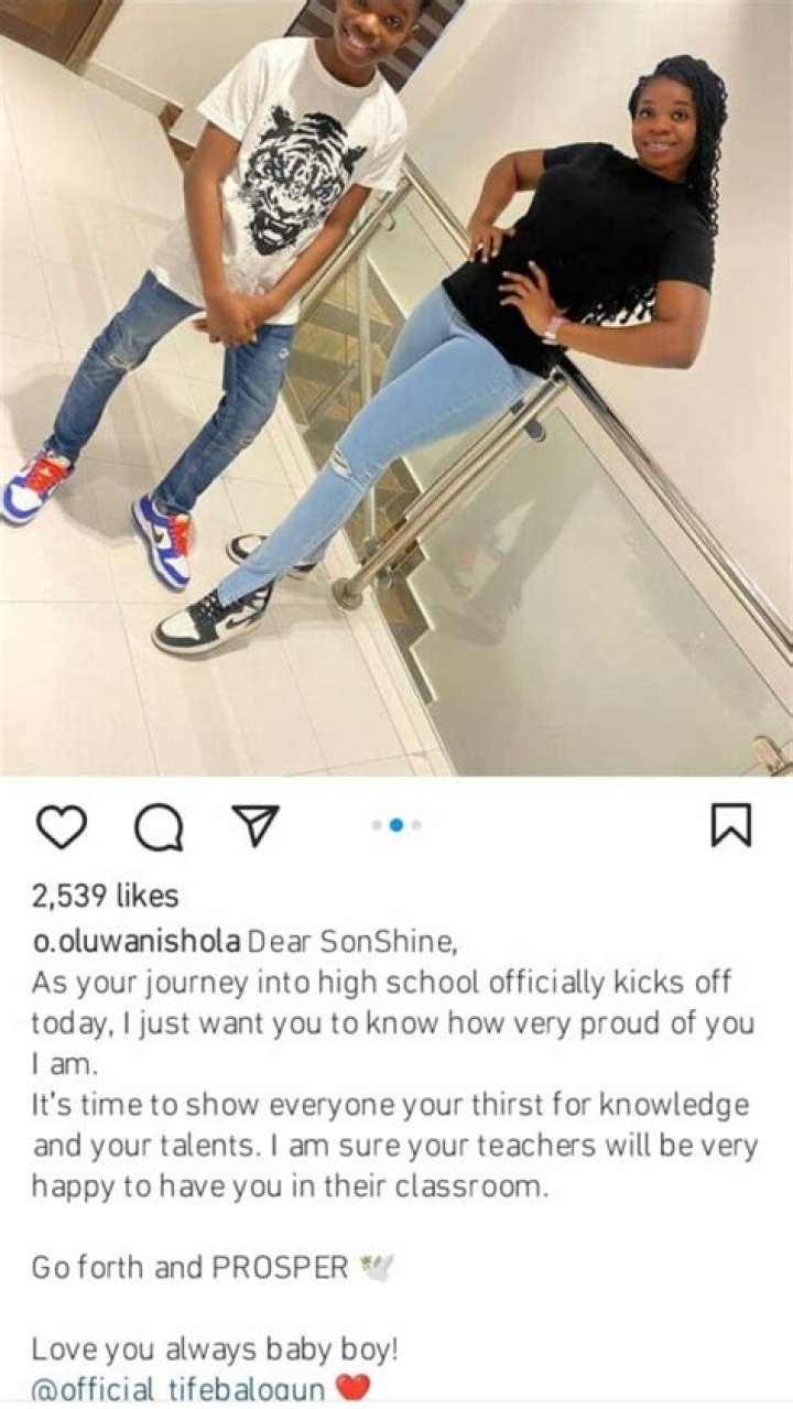 
Wizkid’s First Babymama, Sola Ogudugu Pens Powerful Letter To Their Son On High School Resumption 